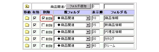u폜vɃ`FbN